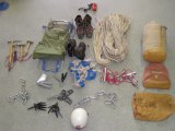 Similar climbing gear used in the rescue
