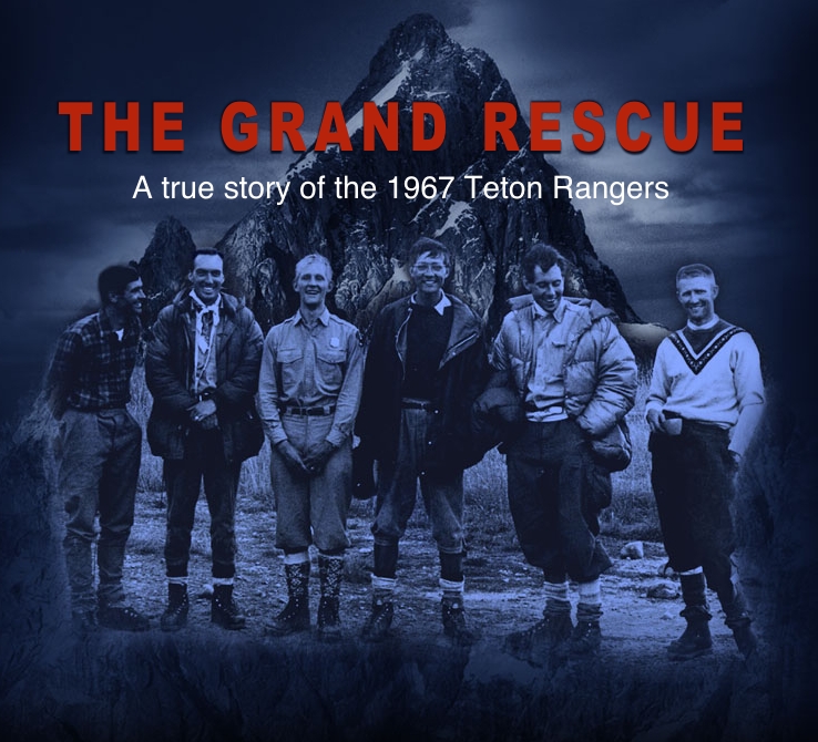Promotional use of '67 rescuers the day following the rescue. Photo Credit: National Park Service